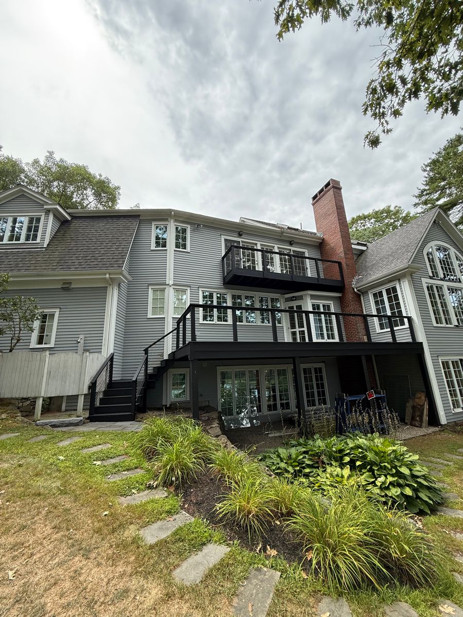 Deck Installation for Northway Views Construction in Portland, ME