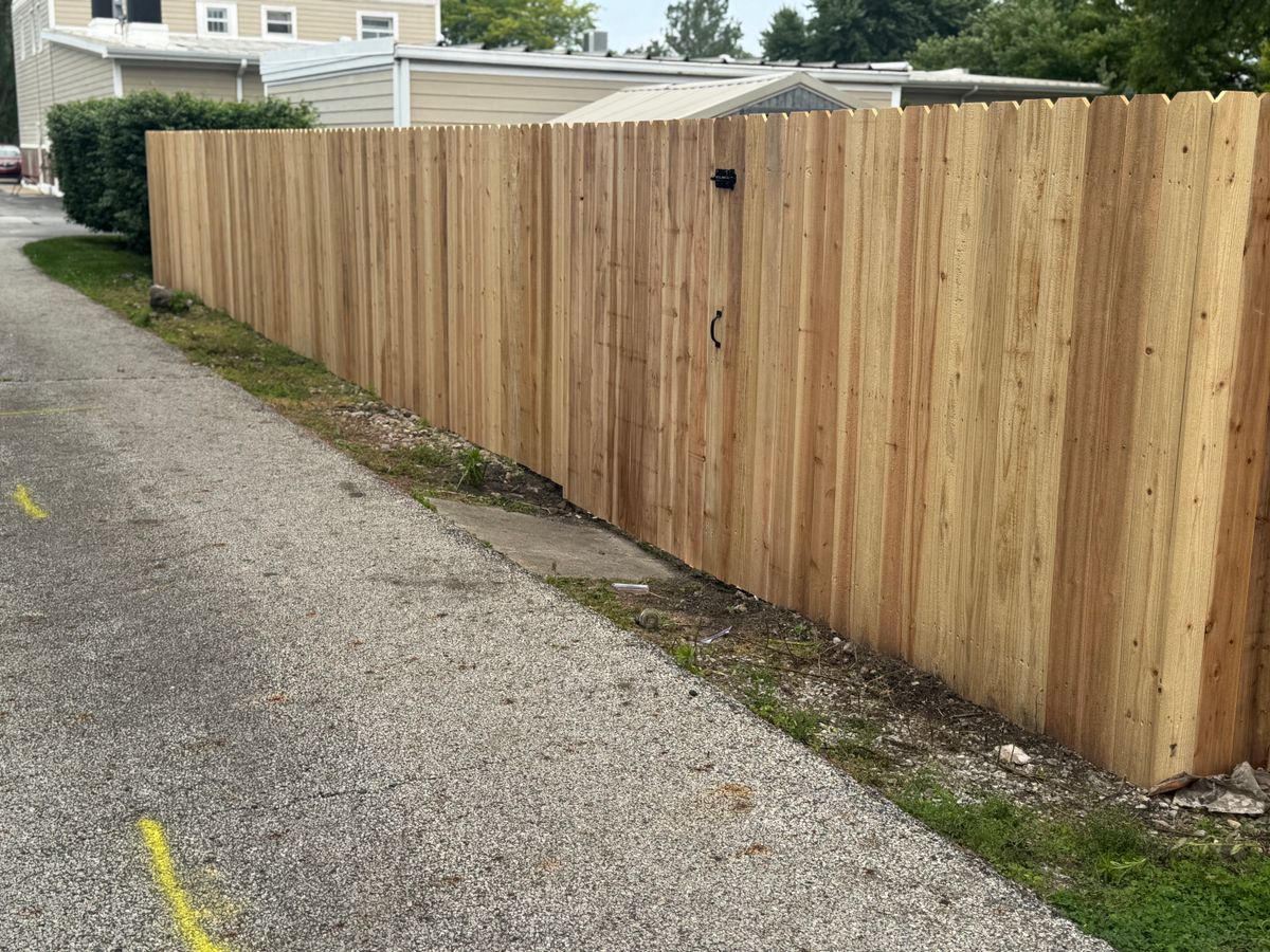 Fence Installation & Repairs for Risner Construction in De Motte, IN