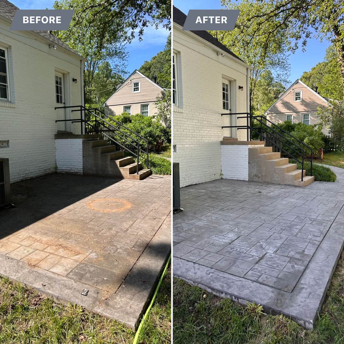 Driveway Cleaning for LeafTide Solutions in Richmond, VA