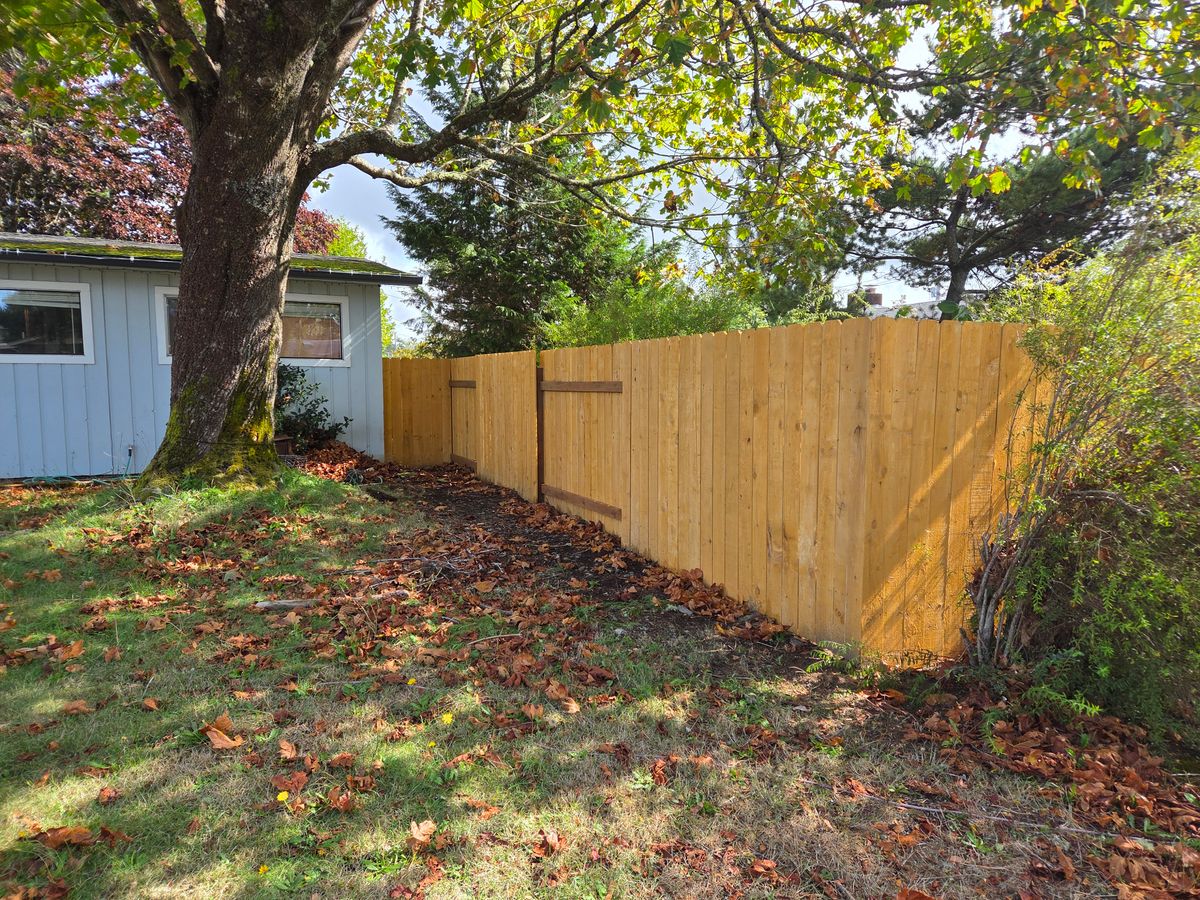 Fencing Repair & Installation for BTC Construction in Florence, OR