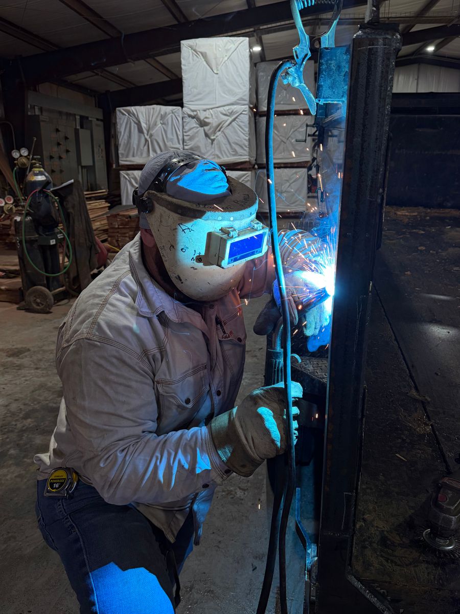 Commercial Welding for Wright's Fabrication in Huntsville, AR