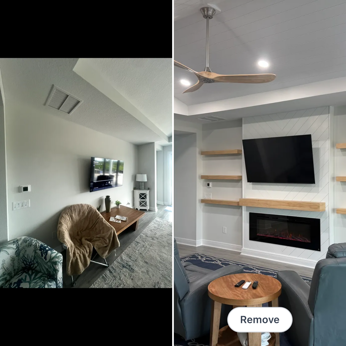 Media Walls for The Surfing Carpenter in Lynn Haven, FL