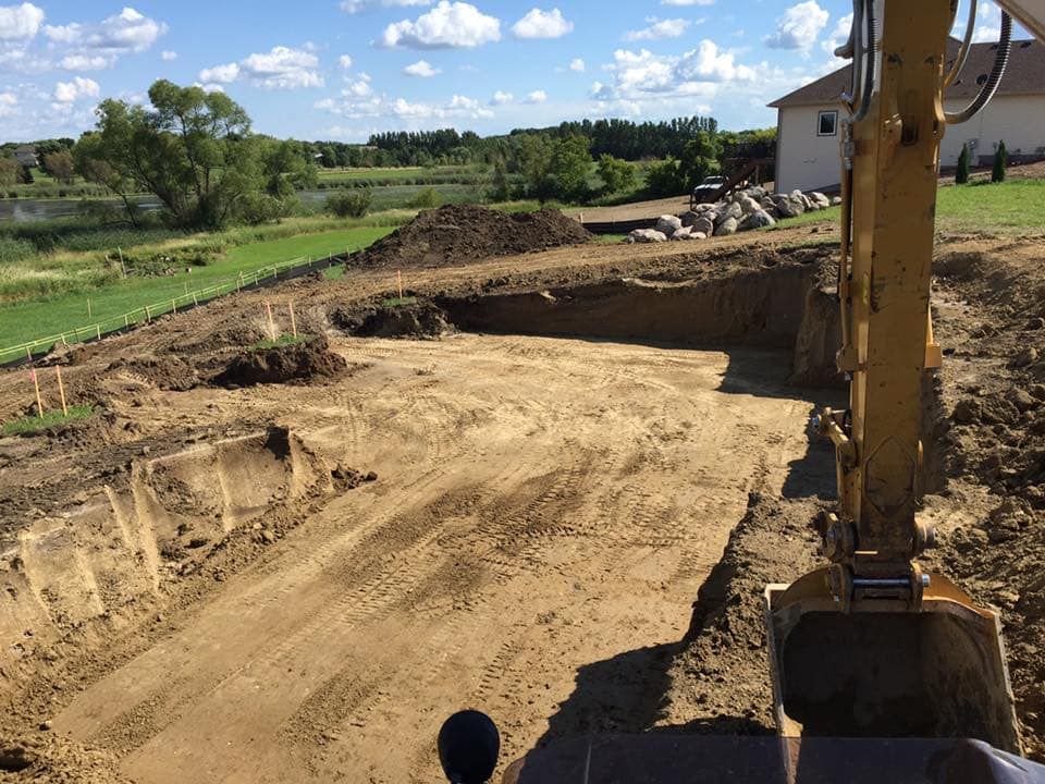 Site Preparation for KTN Excavation in Clinton, TN