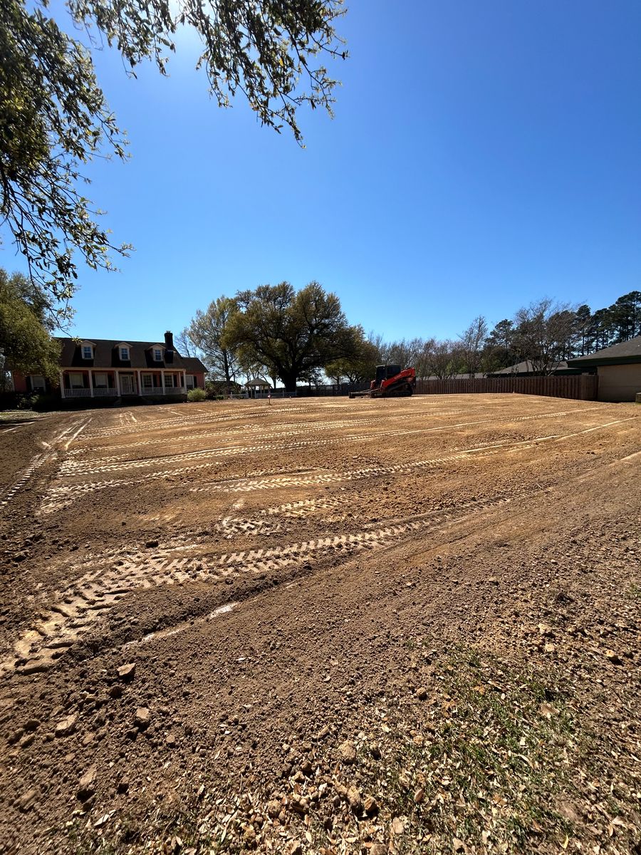 House pads & Driveway Installations for Lambert Equipment Services in Hessmer, LA
