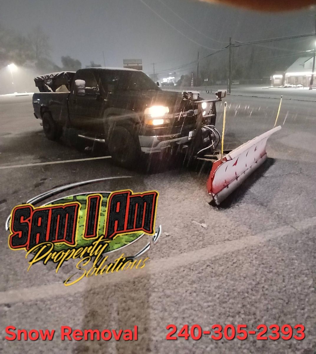 Snow Plowing/ Ice Removal for Sam I AM Property Solutions in Sunderland, MD