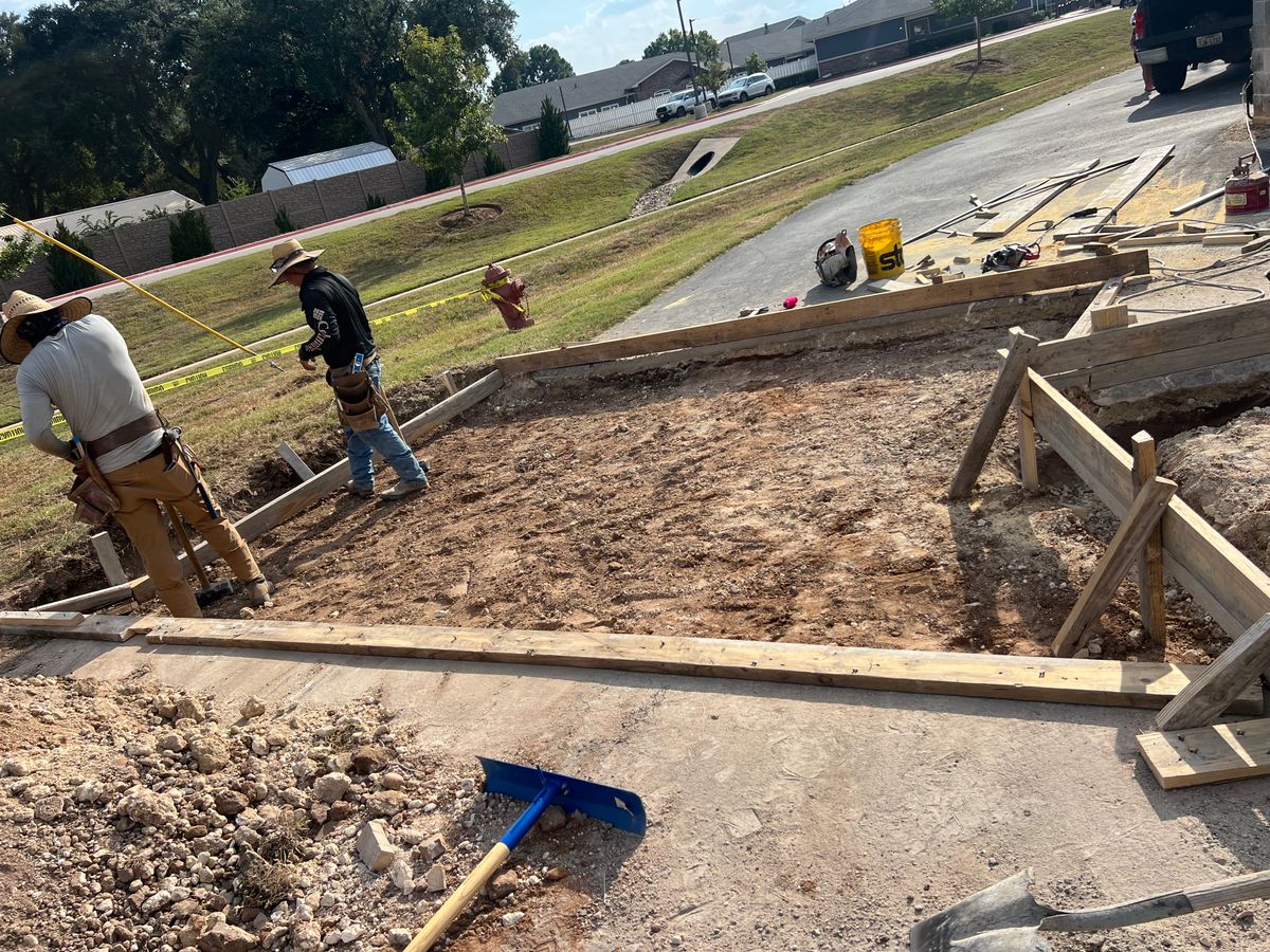 Concrete for BMX Concrete in Bastrop, TX