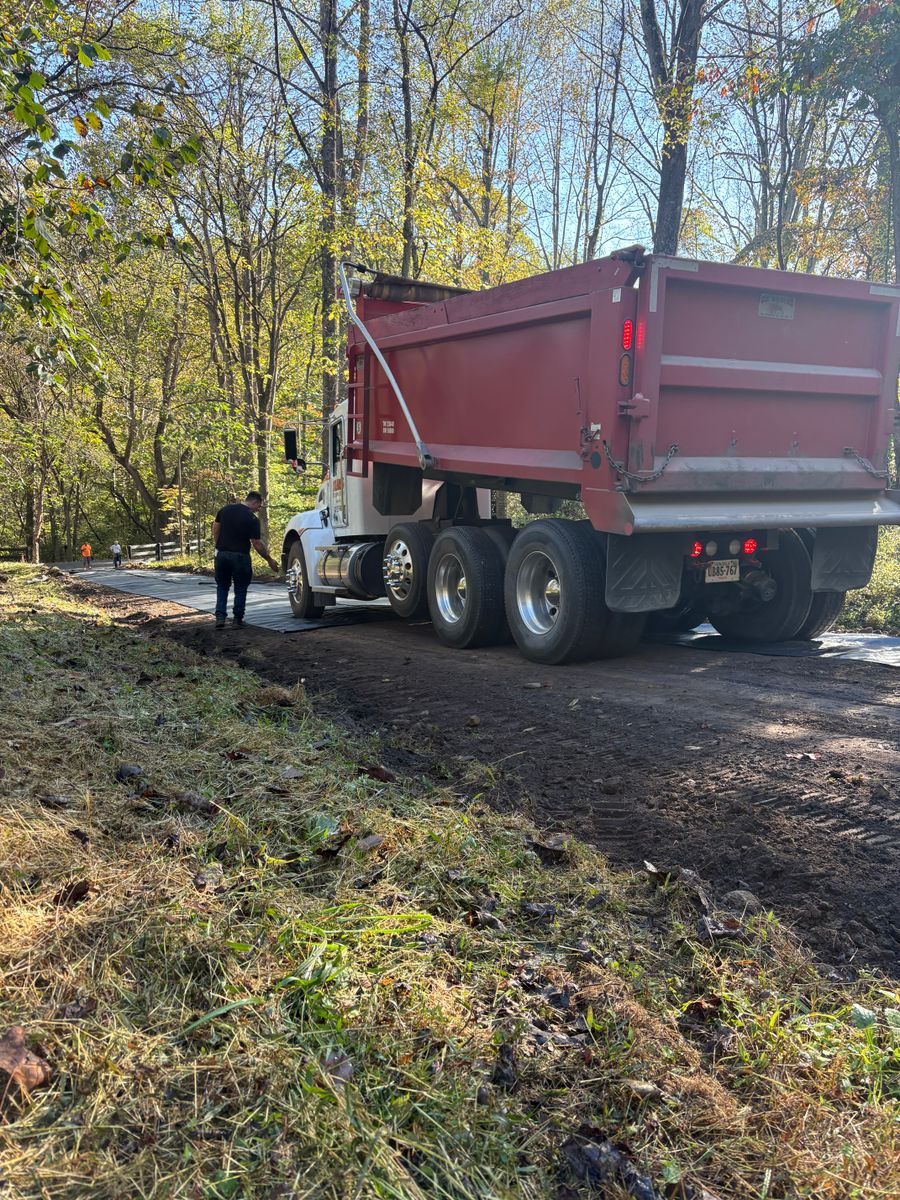 Driveway Regrading for 9999 Building and Renovation LLC in Warrenton, VA