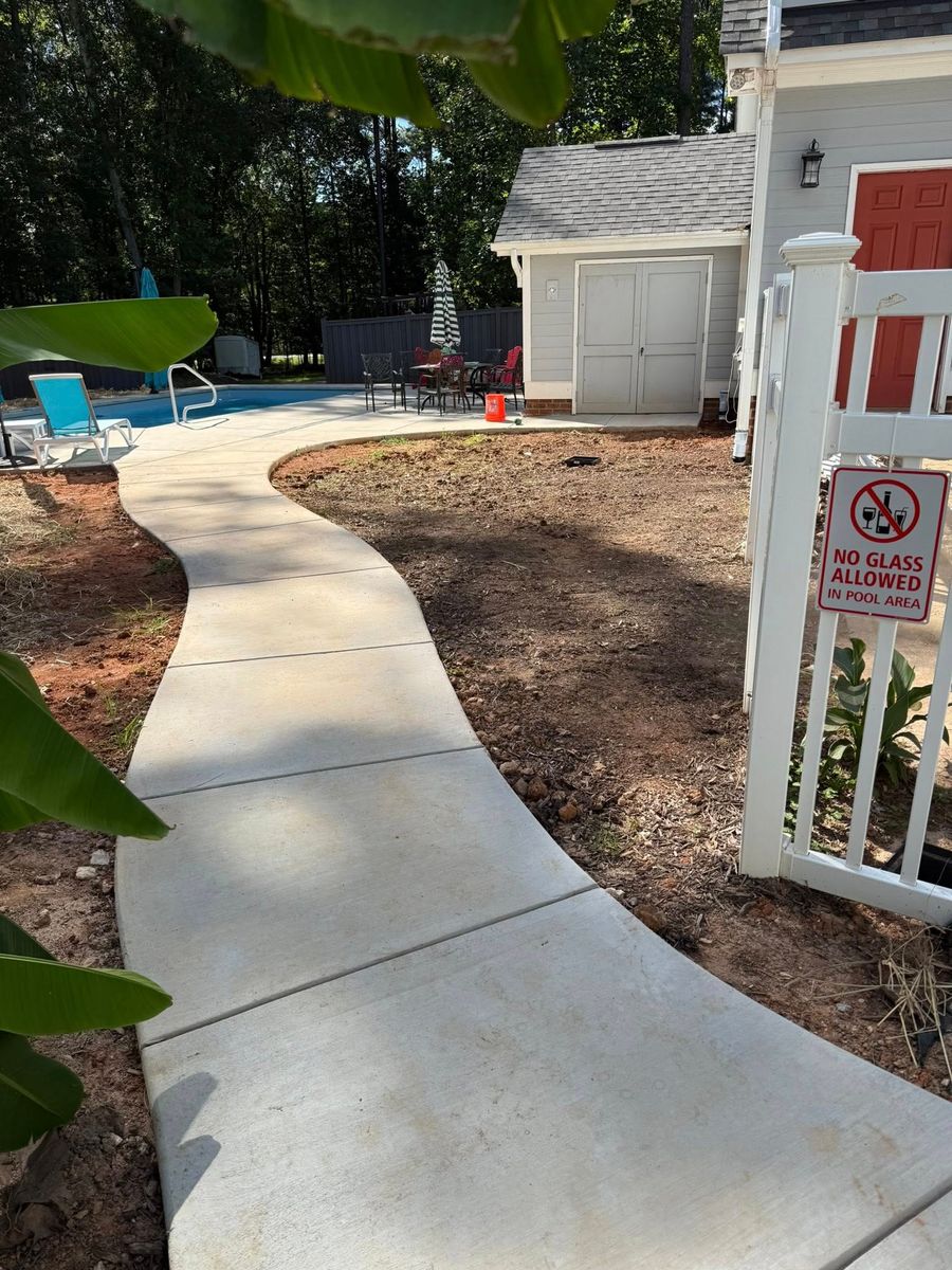 Site Preparation for Advantage Rental And Services in Youngsville, NC