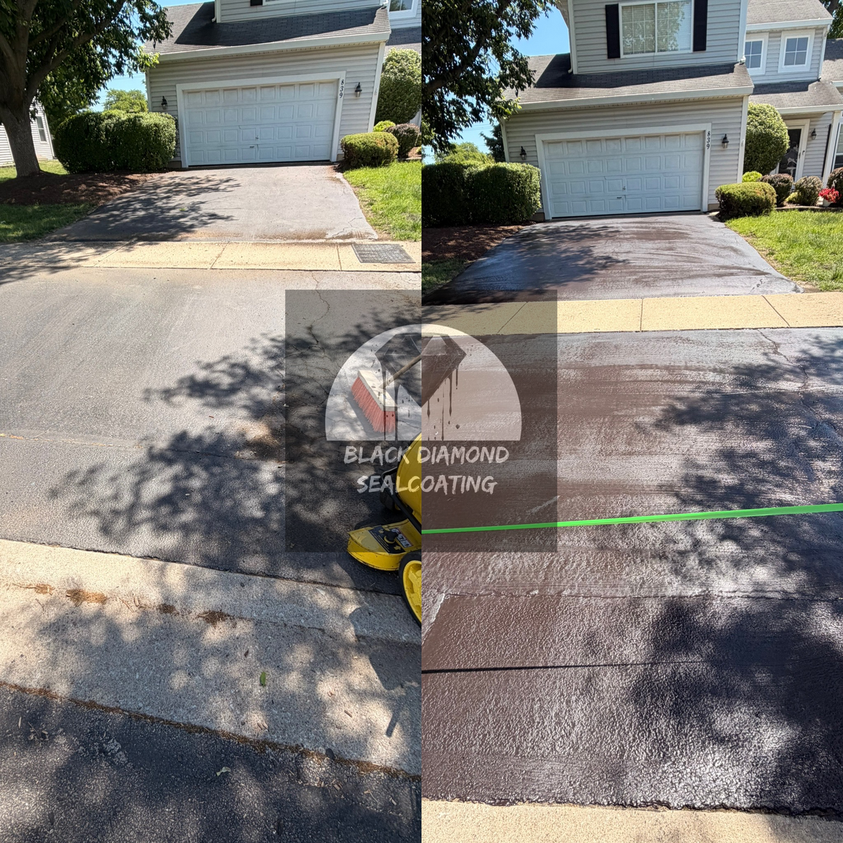 Residential Seal Coating for Black Diamond Sealcoating in St. Charles, IL