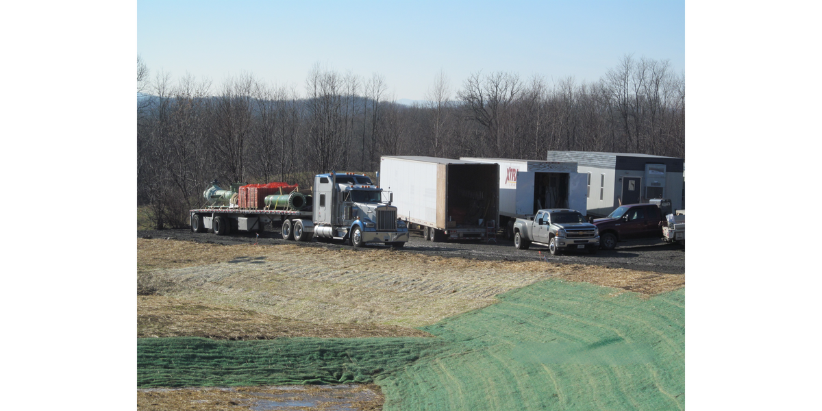 Land Clearing for Sneider & Sons, LLC in Wantage, New Jersey