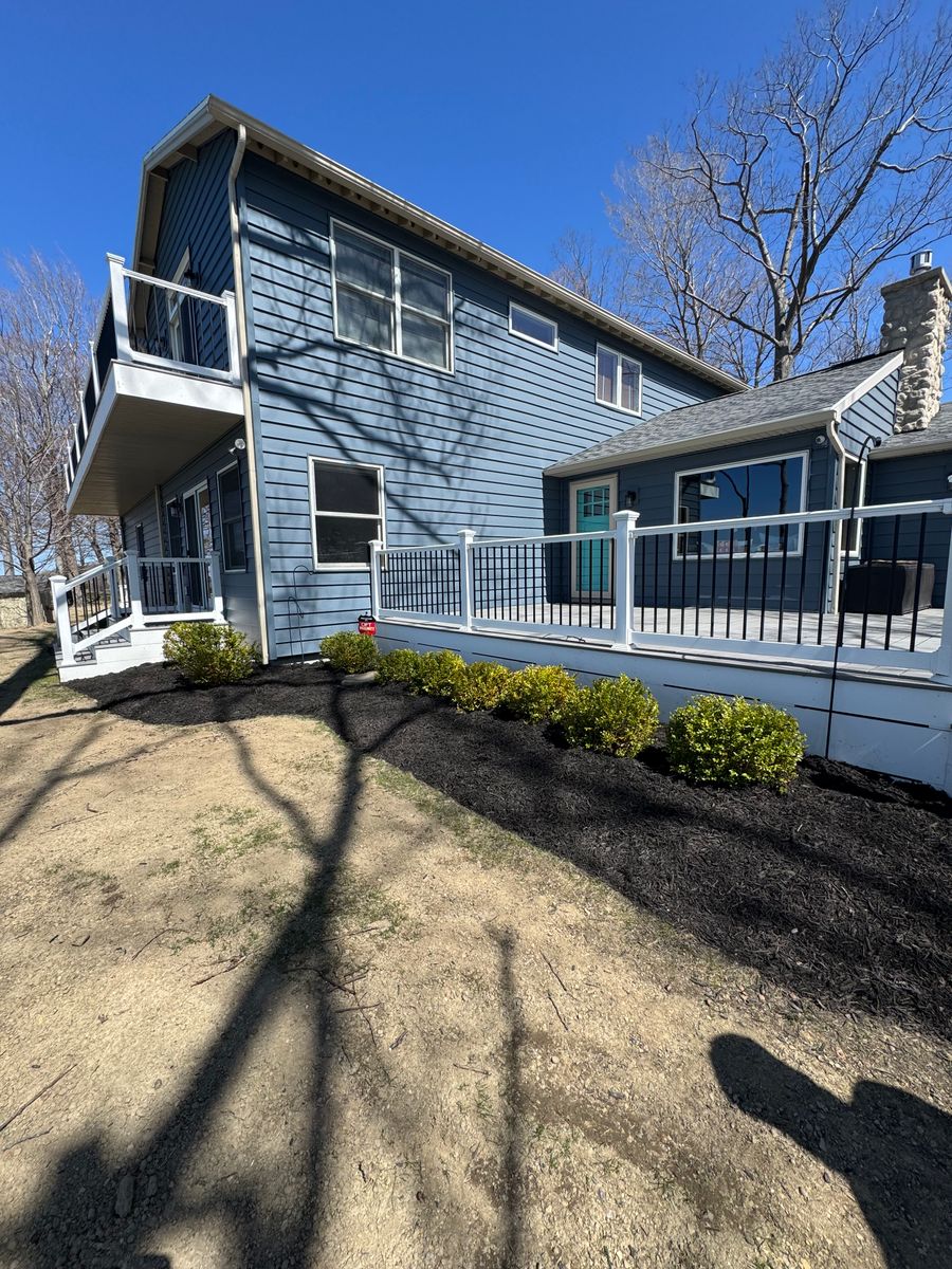Mulch Installation for Harpers Landscaping in Fredonia, NY