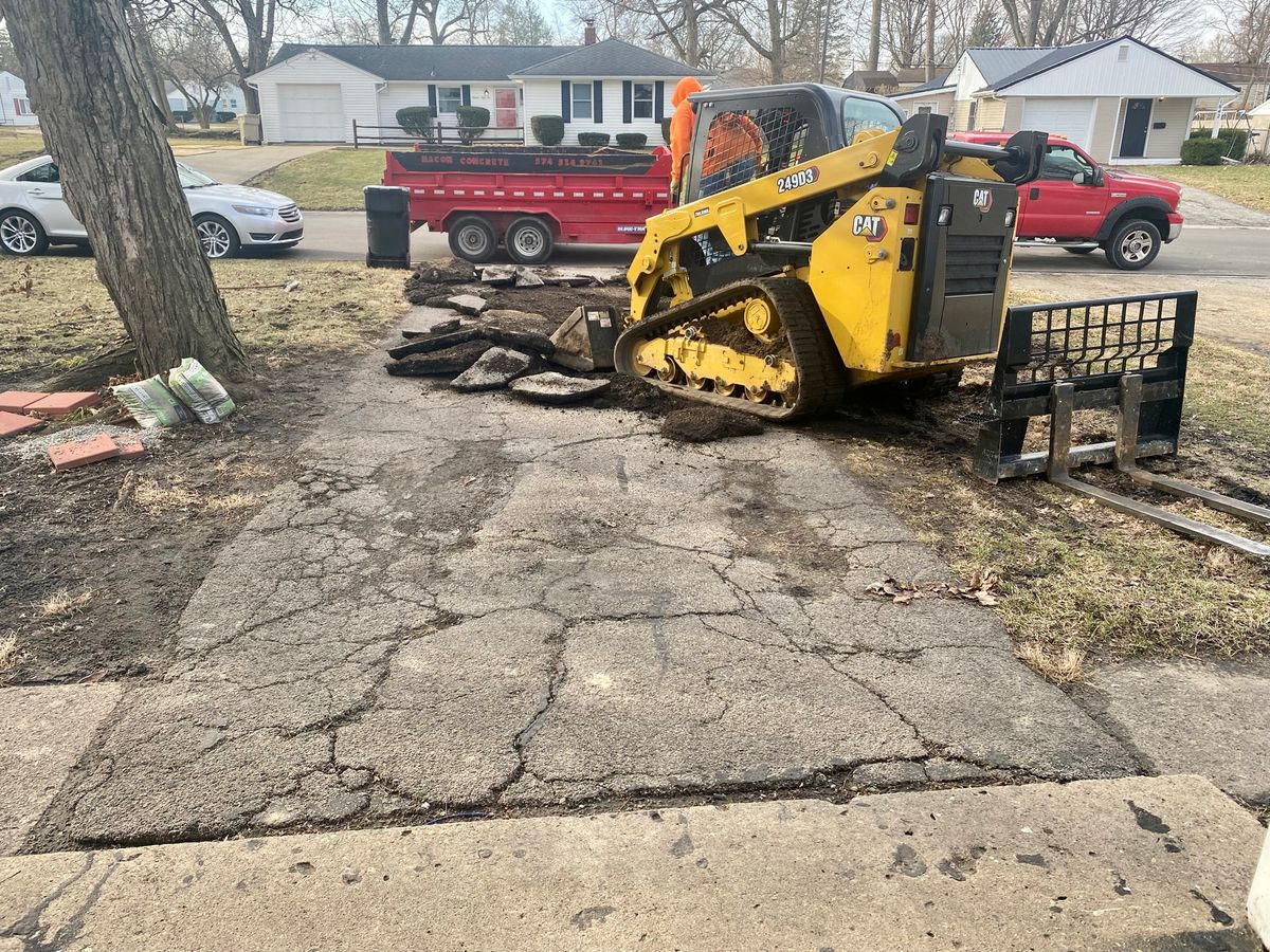 Concrete for Macon Concrete LLC. in South Bend, IN