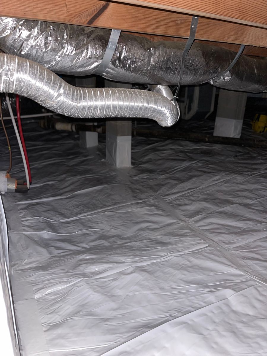 Crawlspace Encapsulation for Vazquez Crawlspace Services LLC in Durham, NC