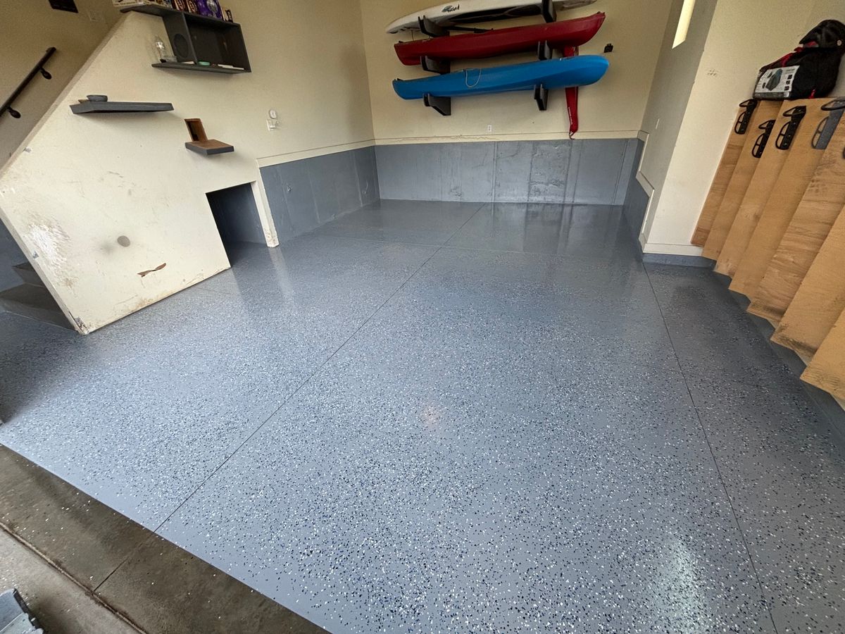 Epoxy Floor Coatings for Alta Vista Construction in Logan, UT