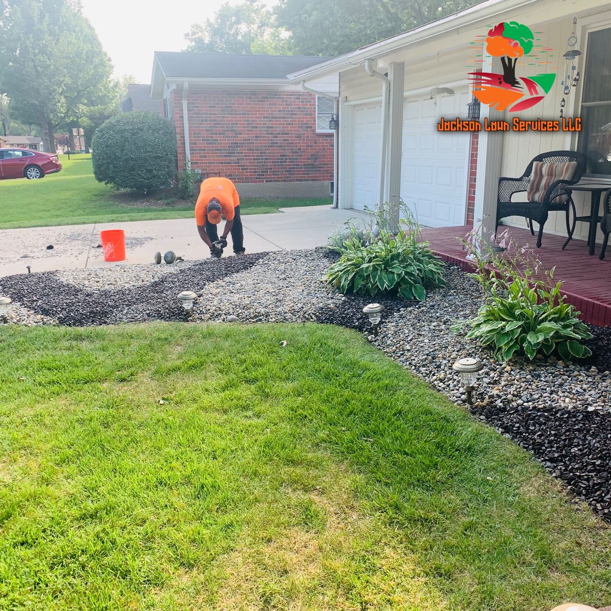 Mulch Installation for Jackson Lawn Services LLC in St Louis, MO