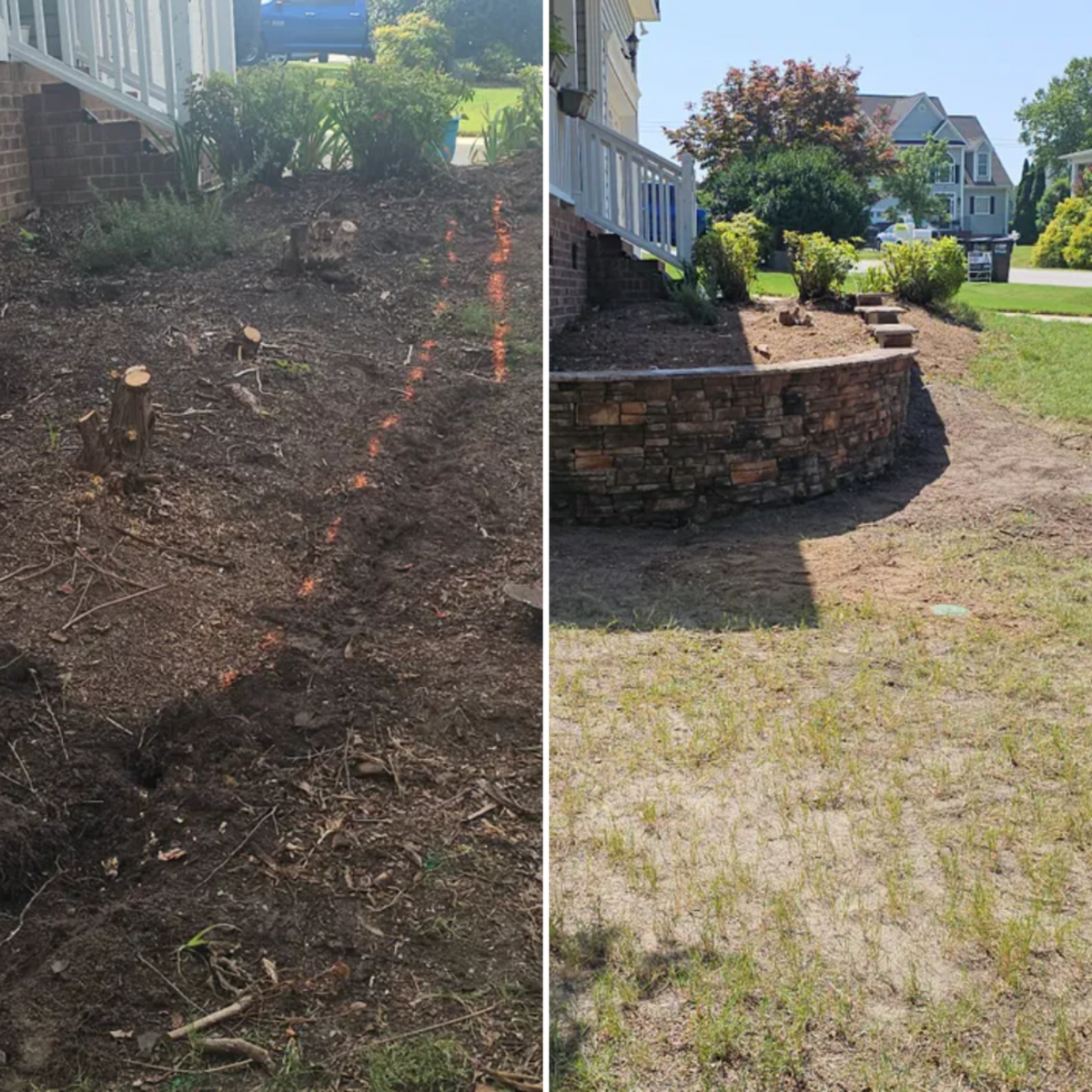 Retaining Wall Construction for Grand Design Outdoor Enhancements in Raleigh, NC