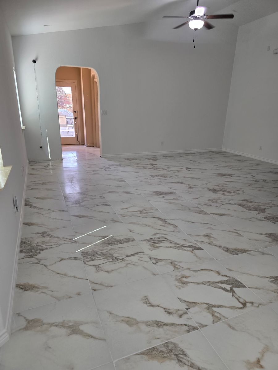 Flooring for BDR Innovations in El Paso, TX