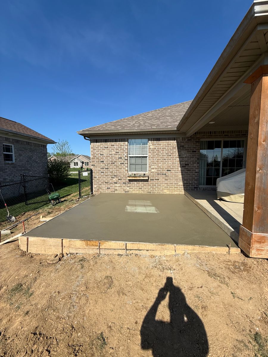 Concrete Slab Construction for Buckel Concrete in New Albany, IN