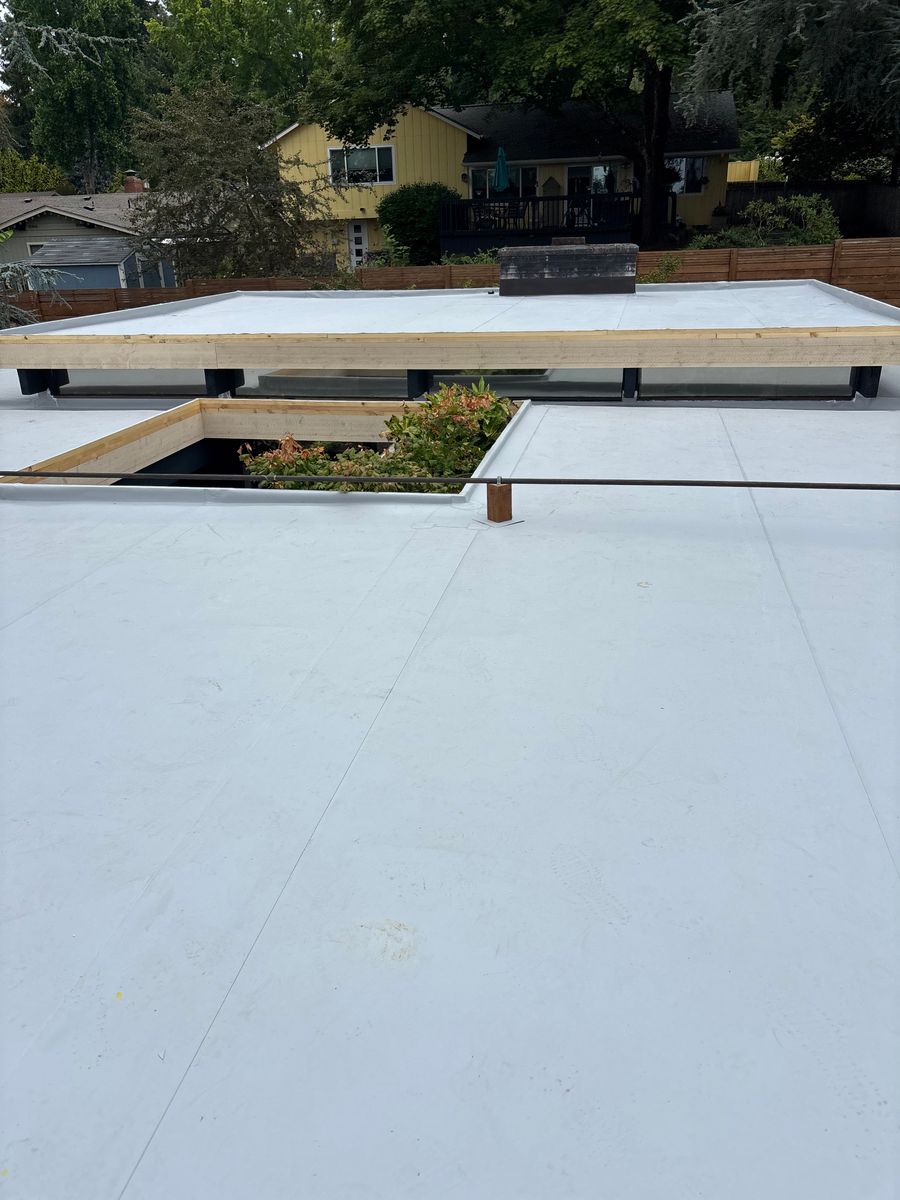 Skylight Installation for MDM Roofing in Portland, OR