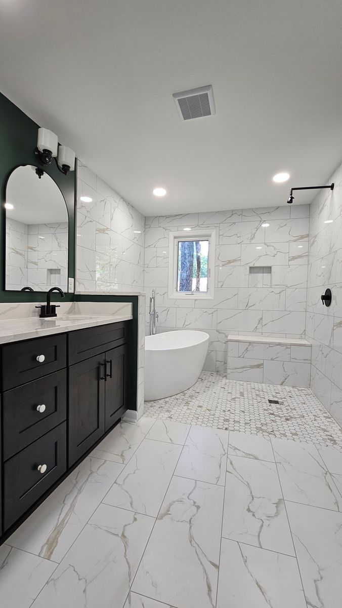 Bathroom Renovation for Futura Renovations in Durham, NC