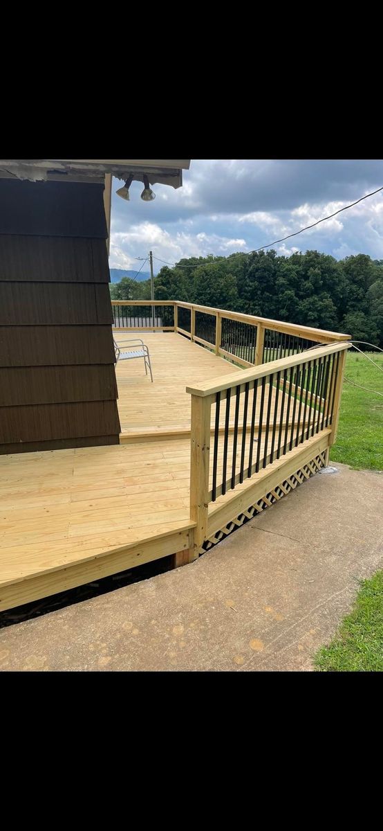 Deck & Patio Construction for Rush Construction LLC in Boone, NC