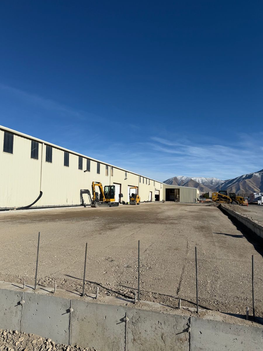 Grading for RS Excavation LLC in Spanish Fork, UT