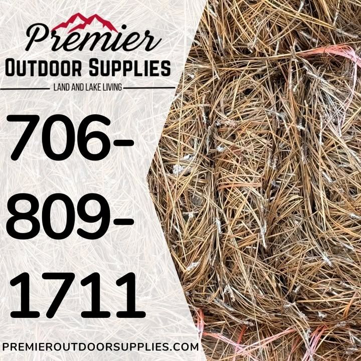 Pine Straw/Mulch/Soil for Premier Outdoor Supplies in Hartwell, GA