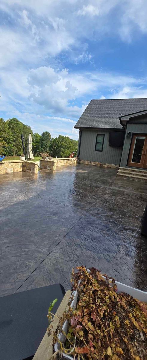 Patio Design & Construction for Miilan Construction in Boonville, NC