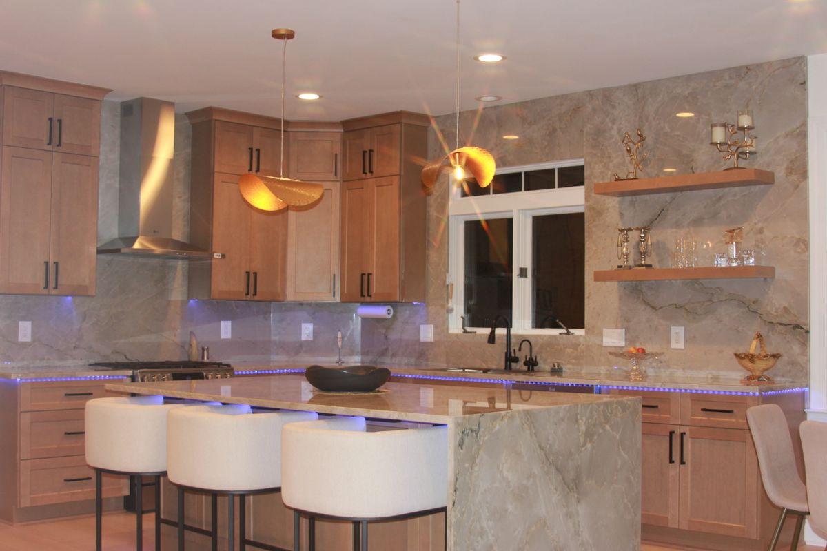 Kitchen Remodel for NOVA Construction Now in Arlington, VA