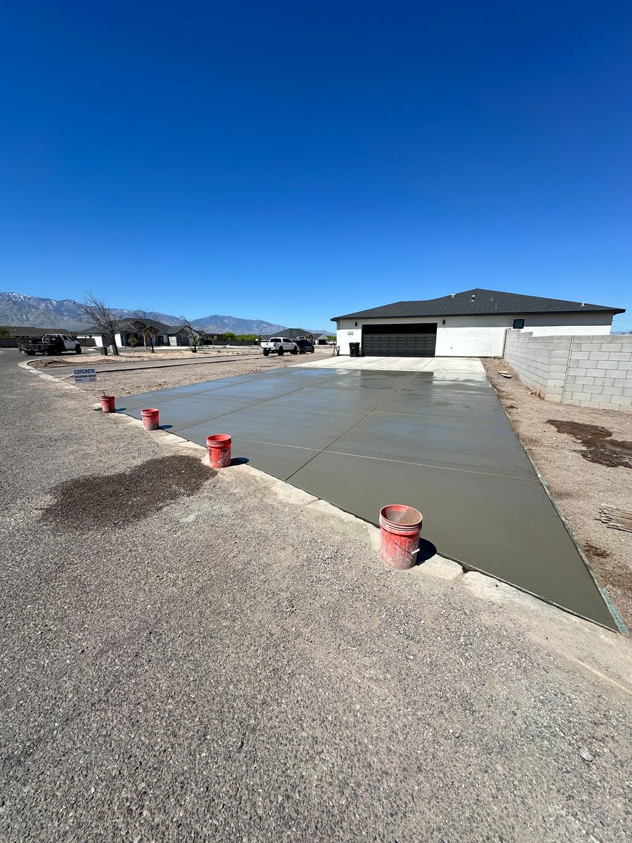 Concrete Slab Construction for American Concrete Placement in Camp Verde, AZ