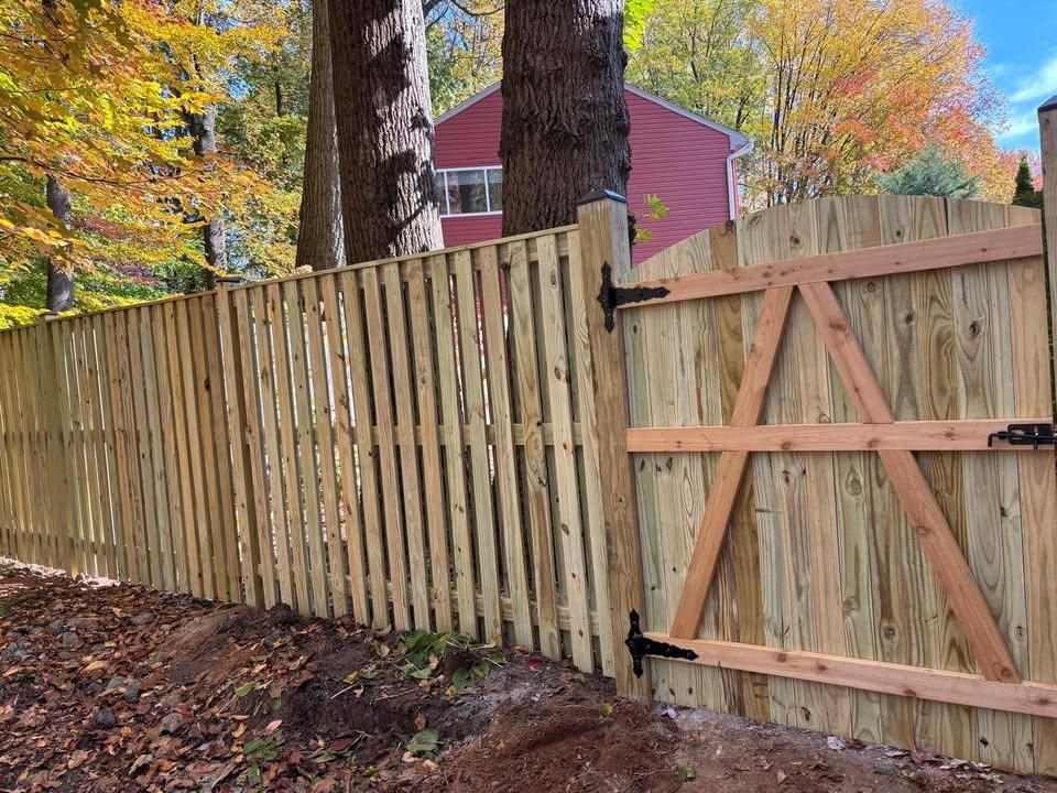 Fence Installation for W D Giampa Lawns and Landscape Inc. in Manassas, VA