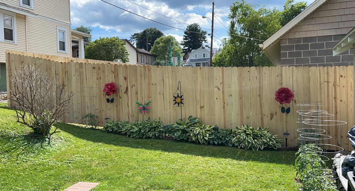 Fence Installation for Grinage Fence in West Virginia, 