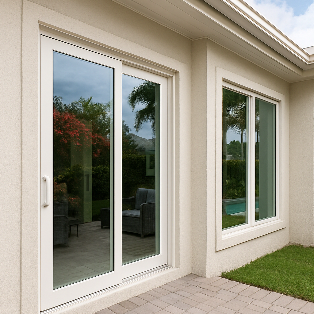 Impact Windows & Doors for Pyramid Construction in Miami, FL