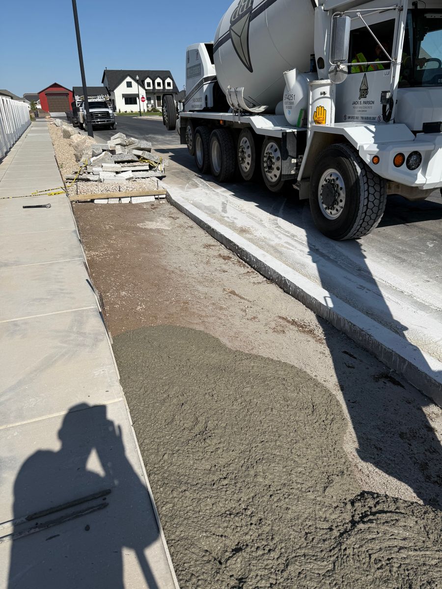 Site Preparation for TNT Concrete and Construction in Roy, UT