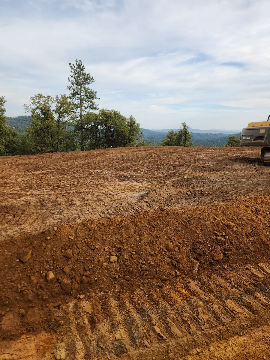Grading for Amador Engineering Inc. in Acampo, CA