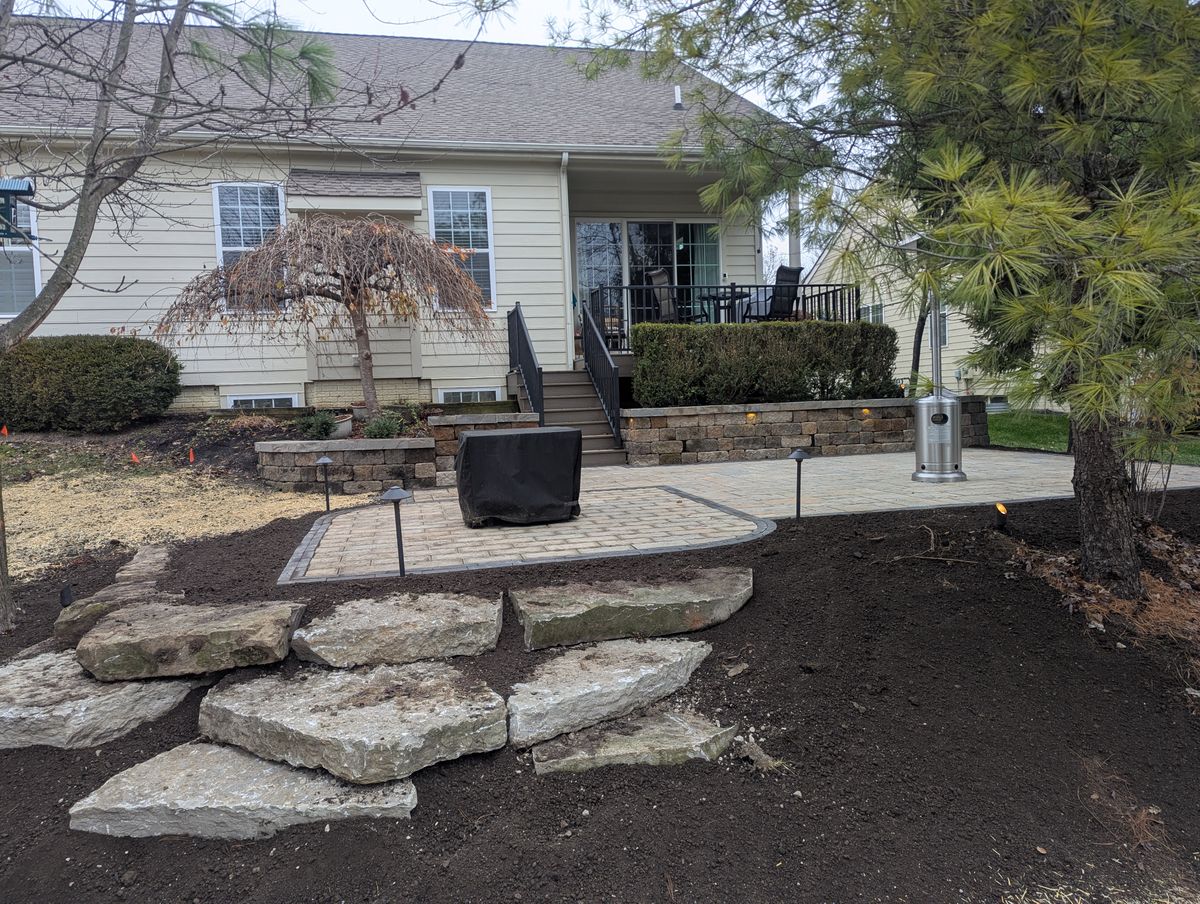 Patio Design & Construction for Double D Landscape Services in Columbus ,  OH