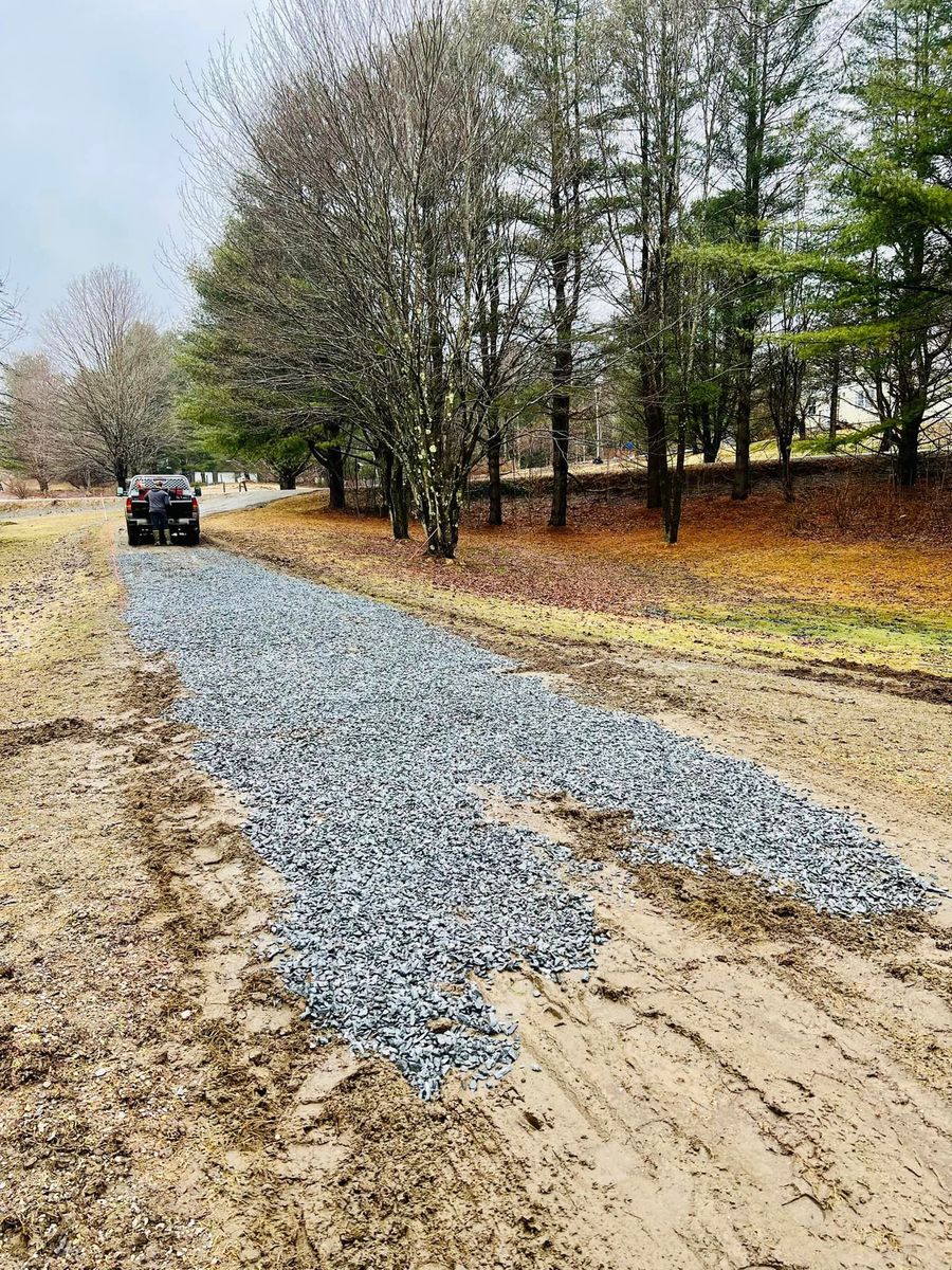 Driveway Repairs for Andy Naylor Excavation in Stowe, VT