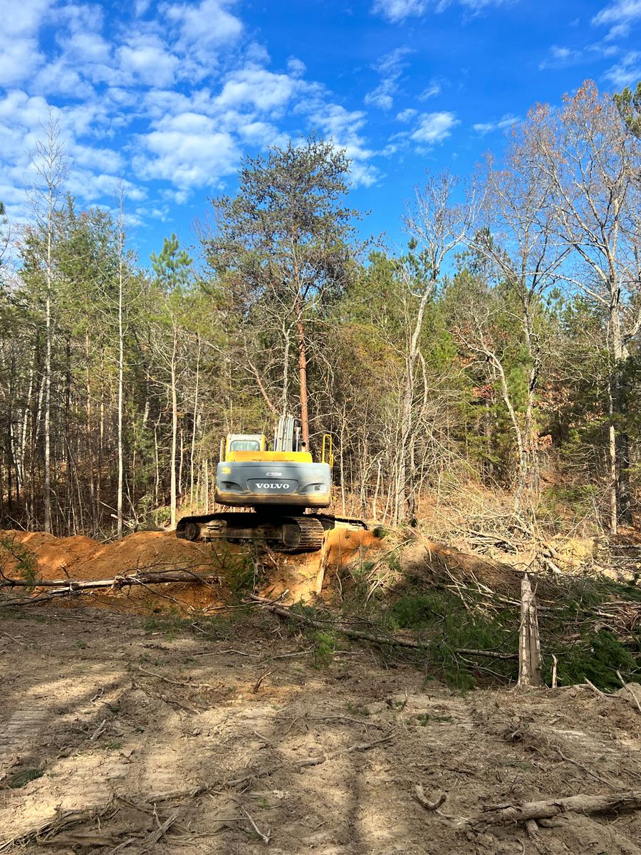 Land Clearing and Development for Triple H Construction in Cave Spring, GA