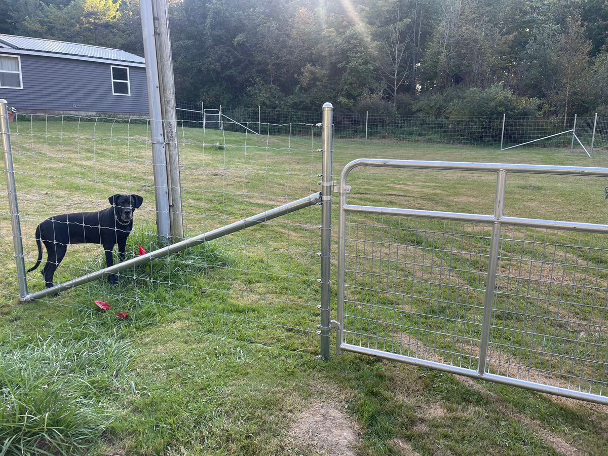 Fence Installation for TMF Services in Lapeer County, MI