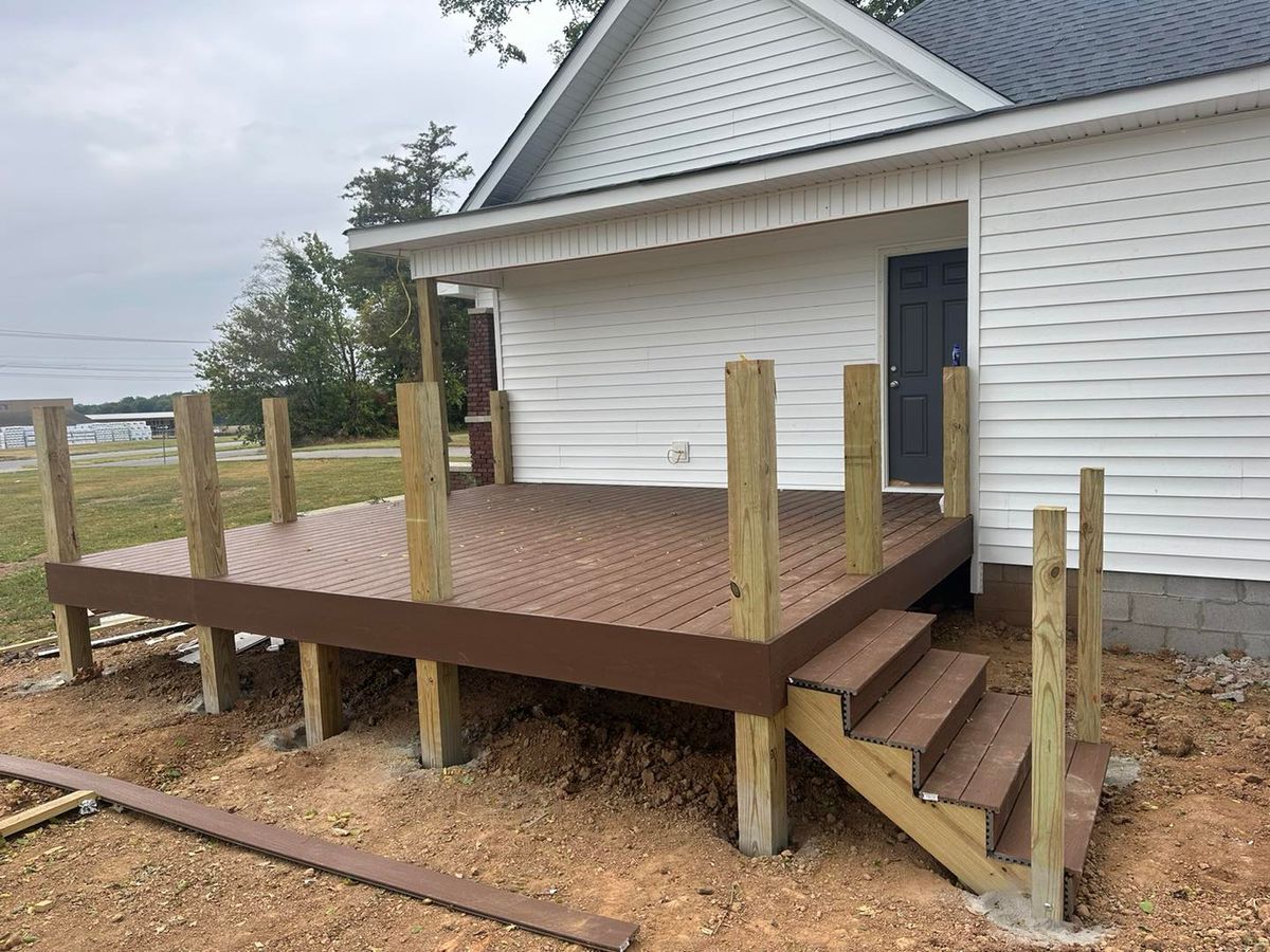 Deck & Patio Installation for HBN Contracting in Hopkinsville, KY