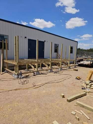 Framing for Shayne Prisk Construction in Midland, TX