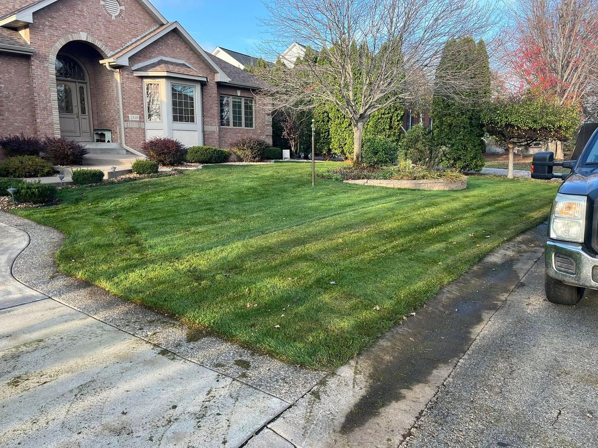 Lawn Aeration for K and Z Lawn Care in Andover, MN