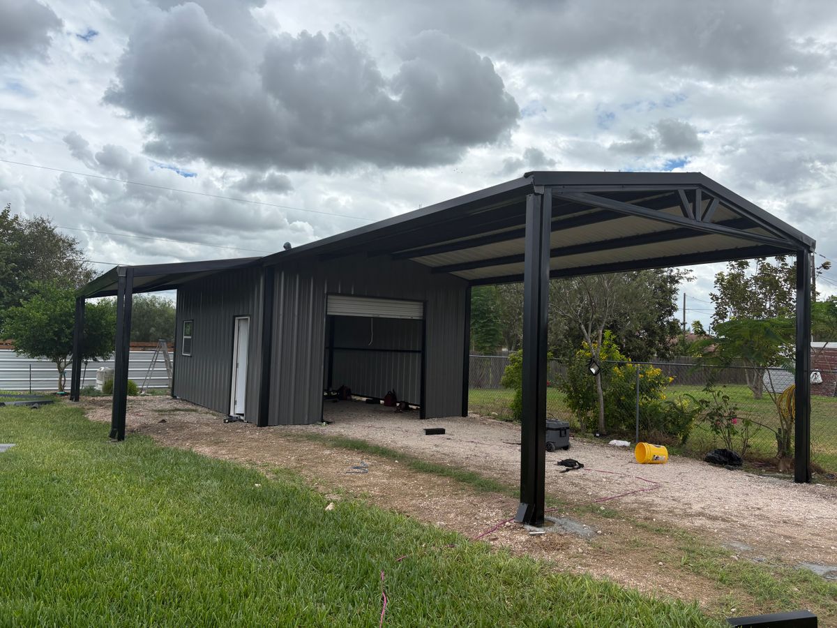 Metal Carports for Superior Painting and Metal Solutions in Edinburg, TX