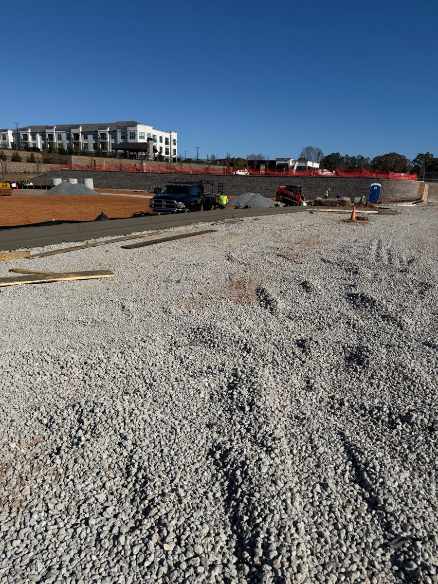 Curb and Gutter for 360 Grading and Concrete in Bremen, GA