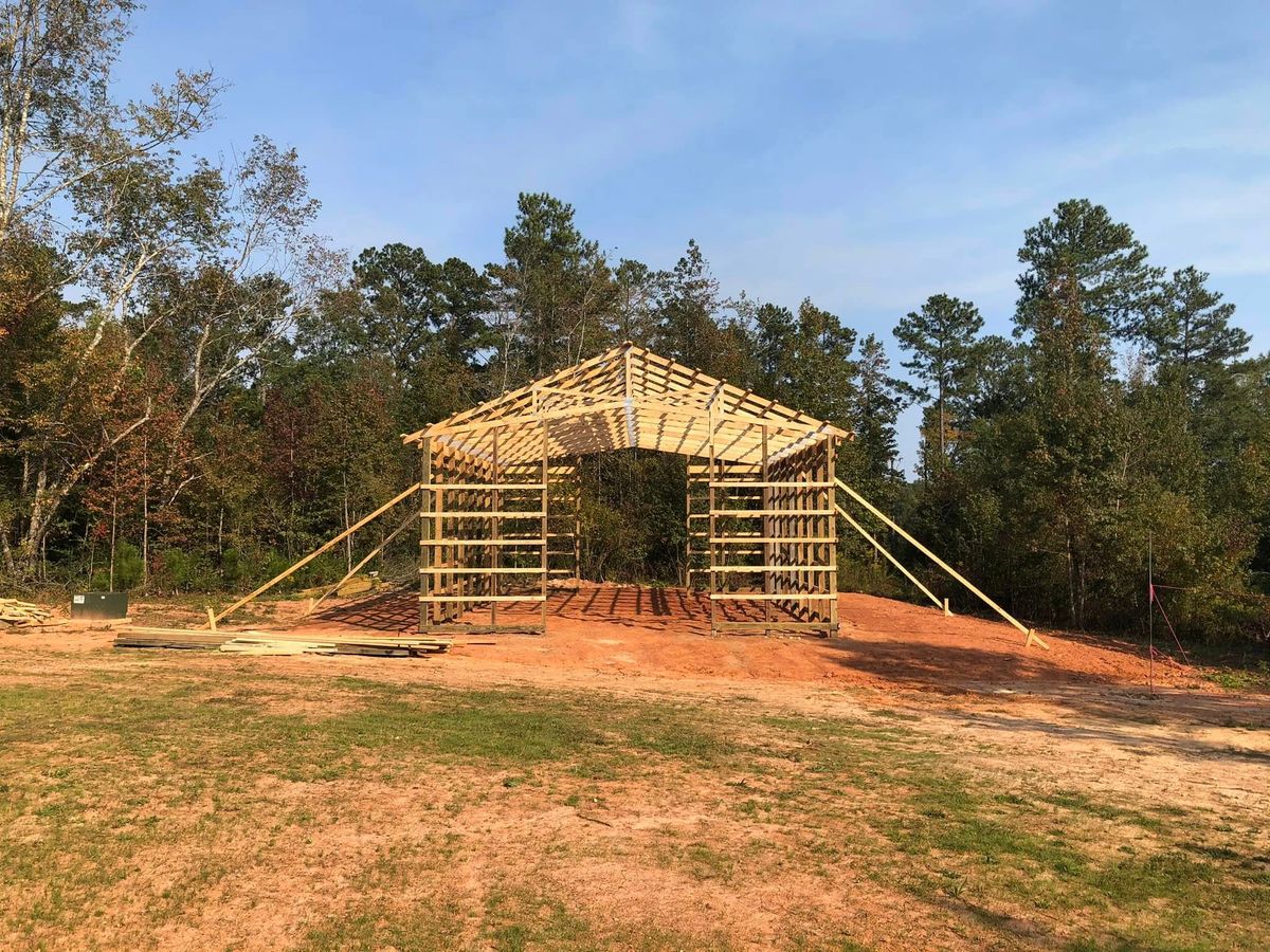 Land Clearing for Patriot Grading and Materials in Villa Rica, GA