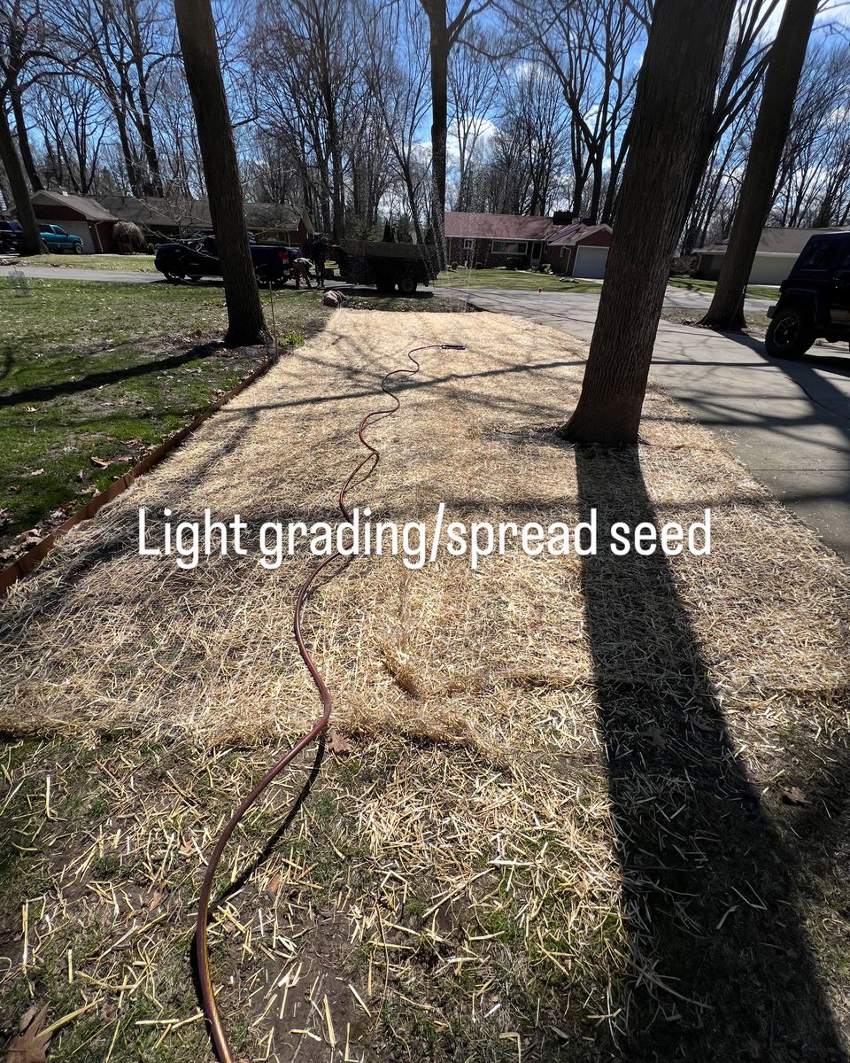 Land Grading for Alltimate Outdoor Services in Warren, MI