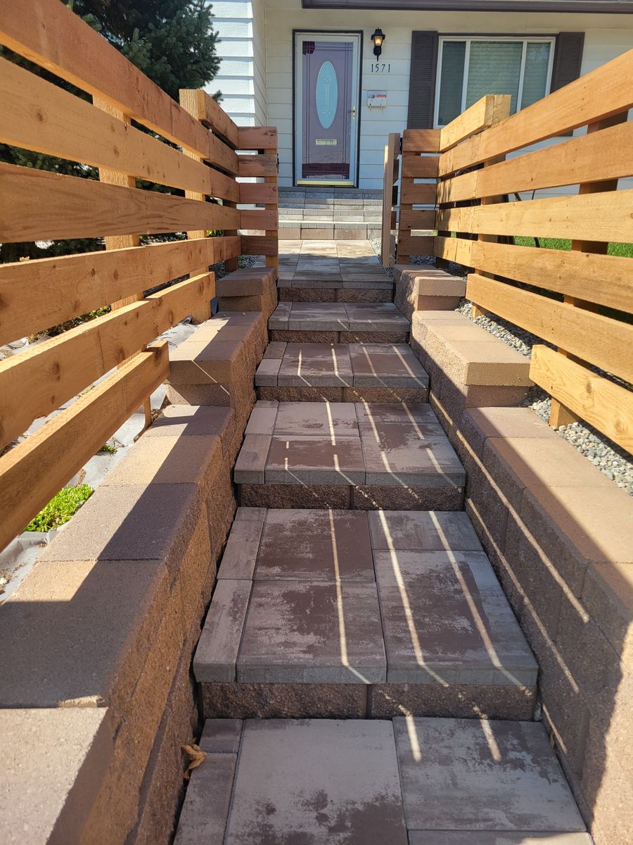 Retaining Wall Construction for JS Landscaping Colorado in Denver, CO