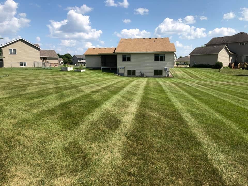 Lawn Aeration for LB's Lawn and Snow, LLC in Saint Cloud, MN