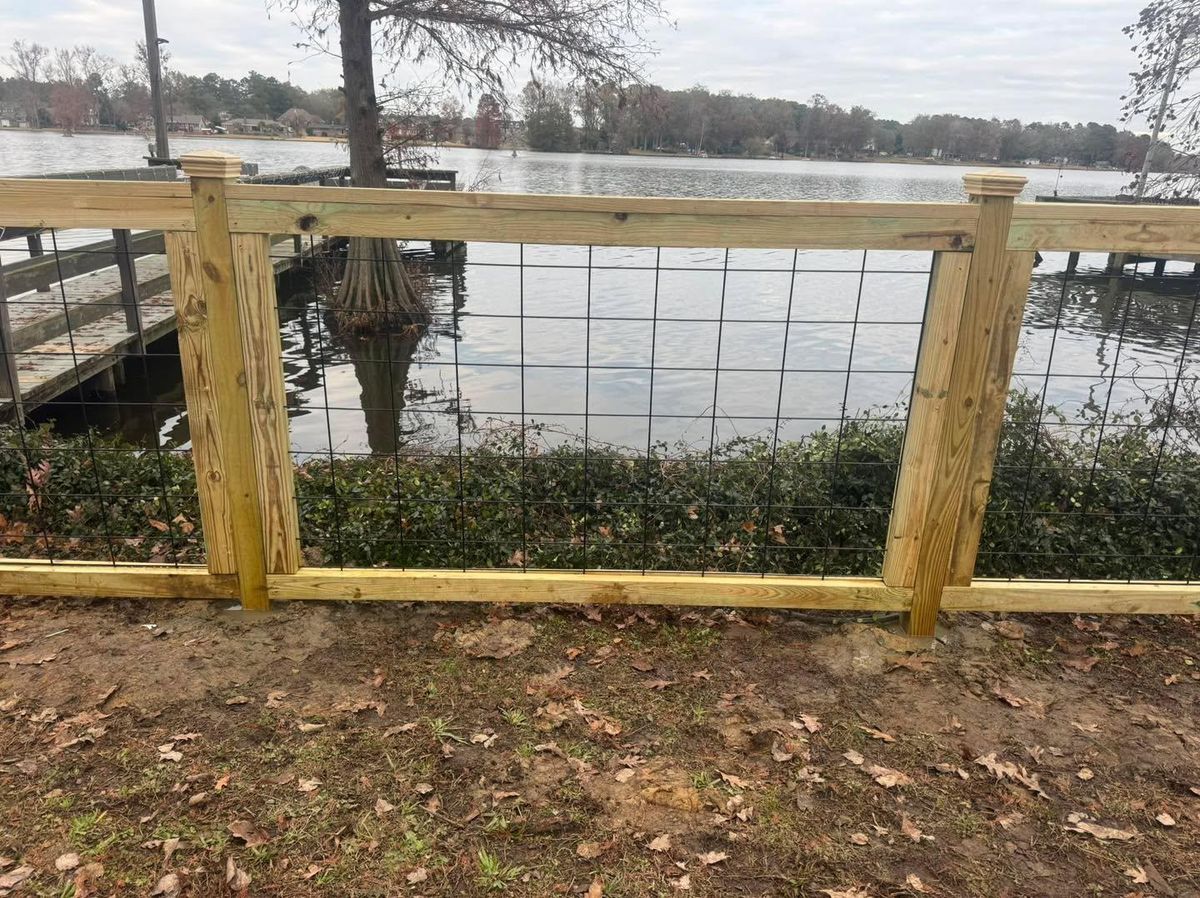 Specialty/Custom Fences for 4 In The Fire Fencing LLC in Darlington, SC