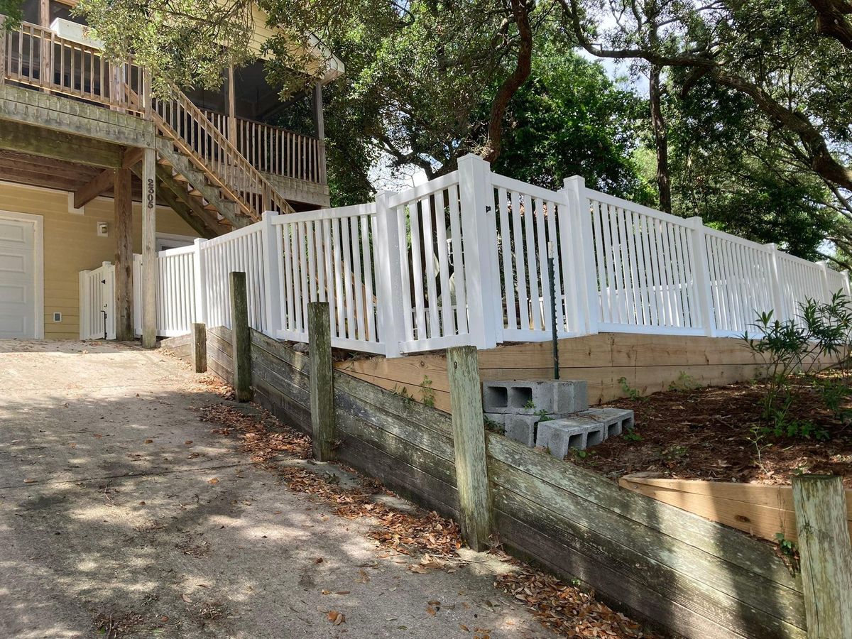 Vinyl Fencing for Sea Level Fence in Virginia Beach, VA